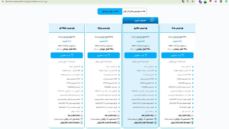 هاست وردپرس ایران هاست