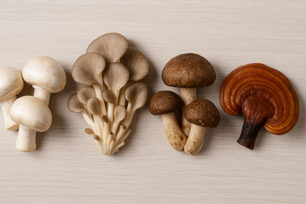 آشنایی با انواع نژاد قارچ و مهم‌ترین ویژگی‌های هرکدام