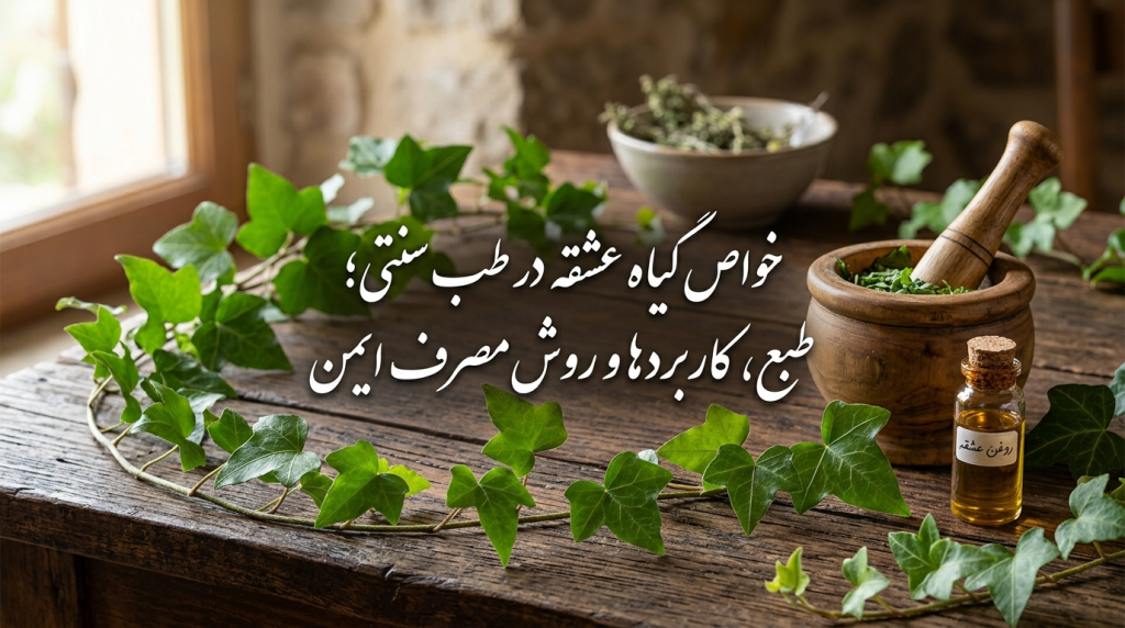 خواص گیاه عشقه در طب سنتی؛ طبع، کاربردها و روش مصرف ایمن